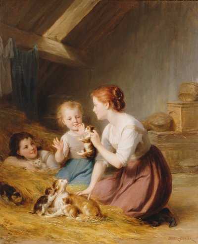 Chatons - Fritz Zuber Buhler